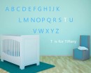 Alphabet Letters Customized Name Decal For Nursery